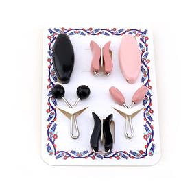 Eşarp Şal Klipsi Seti 6 Parça