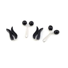 Eşarp ve Şal Takı Seti Siyah