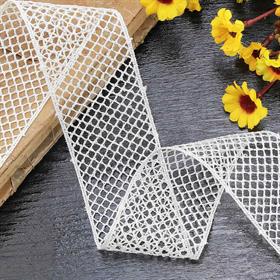 File Güpür Dantel Geniş Krem