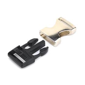 Geçmeli Paracord Kilit Nikel