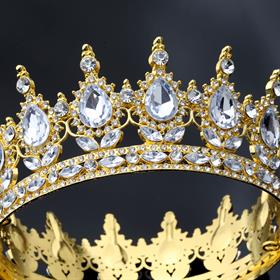 Gold Altın Pasta Tacı