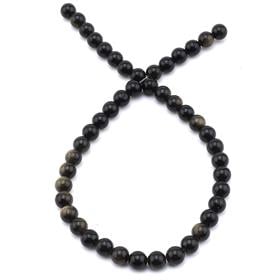 Gold Obsidyen Boncuk