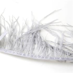 Gri Devekuşu Tüyü Şerit