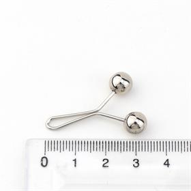 Gümüş İnci Taşlı Eşarp Şal Klipsi 12 adet