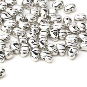 Gümüş Plastik Barok İnci Boncuk