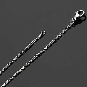Gümüş Renk, Çelik, Kolye Zinciri - 45 cm