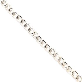 Gümüş Renk Metal Takı Uzatma Zinciri 10 metre