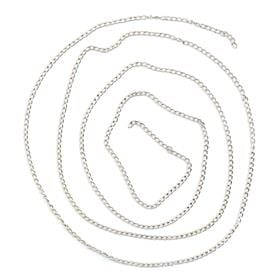 Gümüş Renk Metal Takı Uzatma Zinciri 10 metre