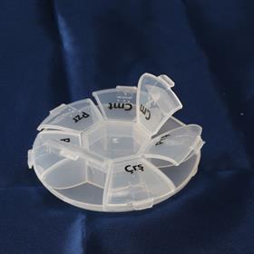 Haftalık İlaç Hap Takip Kutusu