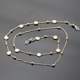 Halkalı Sedef Taşlı Gözlük İpi Zinciri