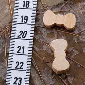 Ham Fiyonk, Ahşap Emzik Zinciri Boncuğu