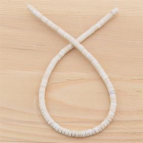 Havlit Görünümlü Kuvars Rondele Boncuk