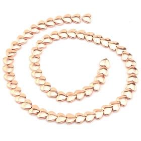 Hematit Taş Kalp Boncuk