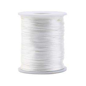 İnce Floş İp Beyaz 1 mm