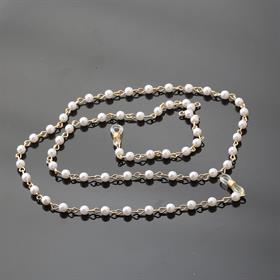 İnci Boncuklu Gözlük İpi Zinciri