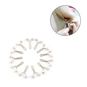 İnci Taşlı Eşarp Şal Klipsi 12 adet