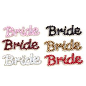 İncili Taşlı Bride Aplike