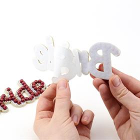 İncili Taşlı Bride Aplike