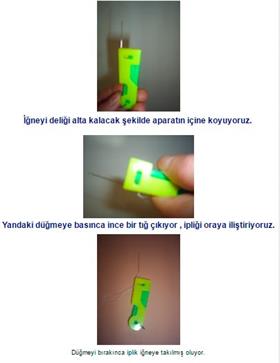 İplikmatik (İğneye İplik Geçirme Aparatı)