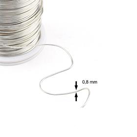 Kalın Filografi Teli 80 micron Gümüş