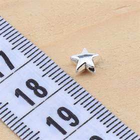 Karamaz Metal Yıldız Takı Boncuğu 10 Adet
