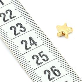 Metal Yıldız Boncuk 5 Adet