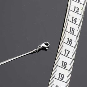 Kararmaz Çelik İtalyan Kolye Zinciri 60 cm