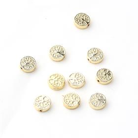 Kararmaz Gold Metal Ağaç Takı Boncuğu