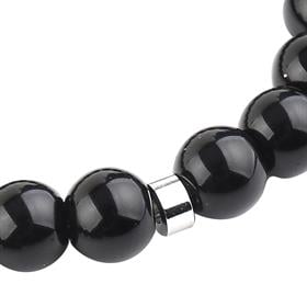 Gümüş Renk Kaplama Silindir Boncuk 10 Adet