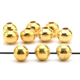 Metal Takı Boncuğu, 8 mm Demir Top