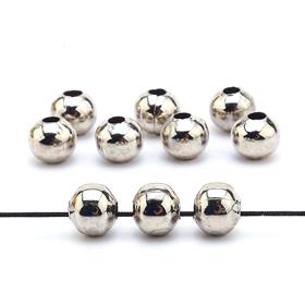 Metal Takı Boncuğu, 8 mm Demir Top