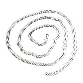 Rodyum Kaplama Kılçık Zincir