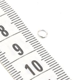 Rodyum Kaplama Metal Takı Halkası