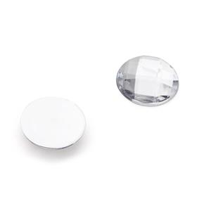 Kare Desenli Yuvarlak Akrilik Taş (100 adet)