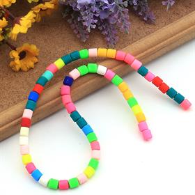 Karışık Renk Lino Hamur Boncuk