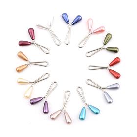 Karışık Renkli Arpa Eşarp Şal Tokası 12 adet