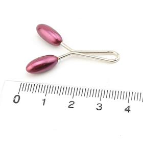 Karışık Renkli Damla Eşarp Şal Tokası 12 adet