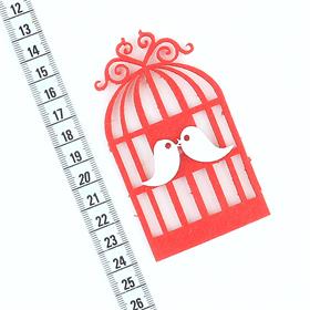 Keçe Kuş Kafesi Magnet (10 adet)