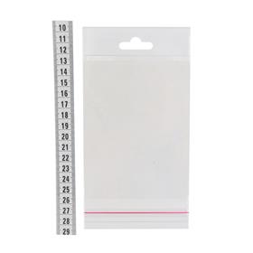 Kendinden Bantlı Askılı Jelatin Poşet 10 cm X 20 cm