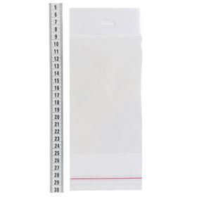Kendinden Bantlı Askılı Jelatin Poşet 10 cm X 25 cm