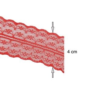 Kesme Dantel Şerit 4 cm 25 Metre