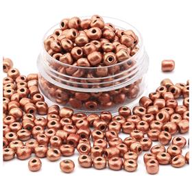 Kesme Kum Cam Boncuk Bakır 6/0