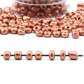 Kesme Kum Cam Boncuk Bakır 6/0