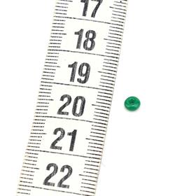 Kesme Kum Cam Boncuk Koyu Yeşil