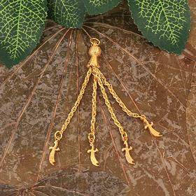 Kılıç Figürlü Metal Püskül