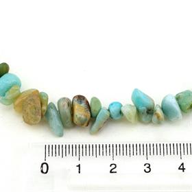 Kırık Amazonit Taşı Boncuk