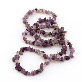 Kırık Ametist Taşı Boncuk