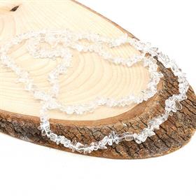 Kırık Kristal Kuvars Taşı Boncuk