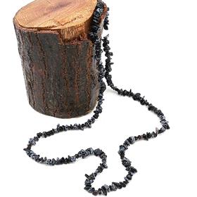 Kırık Obsidyen Taşı Boncuk