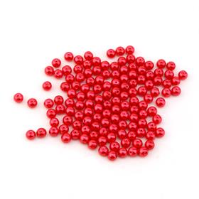 Kırmızı Cam İnci Boncuk 8 mm 100 adet